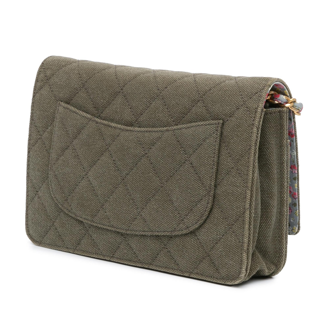 Chanel Quilted Canvas Coco Cuba Charms Wallet On Chain (SHG-hMCcfO)