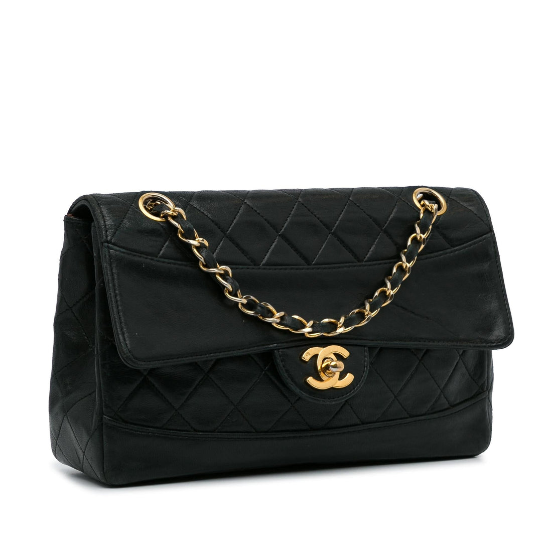 Top Quality Chanel Quilted Lambskin Shoulder Bag (SHG-EufAHk)