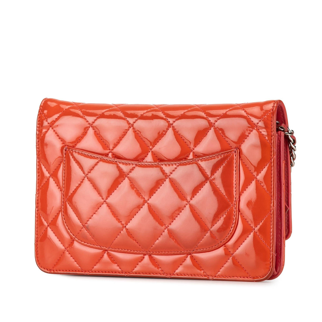 Top Quality Chanel Quilted Patent Wallet On Chain (SHG-lcx1QN)