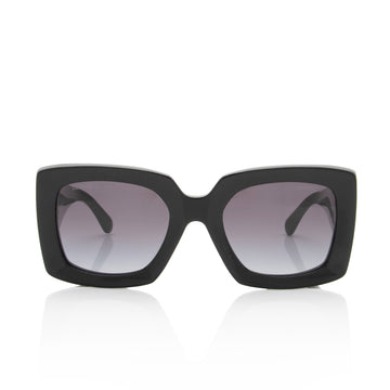 Top Quality Chanel CC Oversize Rectangle Sunglasses (SHF-4WIMnf)