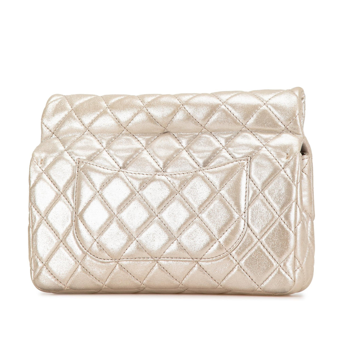 Chanel Reissue 2.55 Metallic Calfskin Reissue Roll Clutch (SHG-Pl5H69)