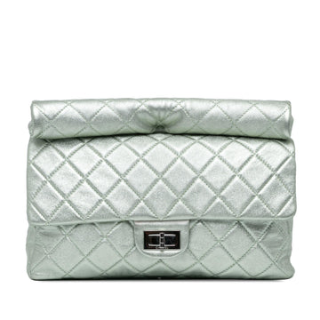 Top Quality Chanel Reissue 2.55 Metallic Calfskin Roll Clutch (SHG-e9cHyV)