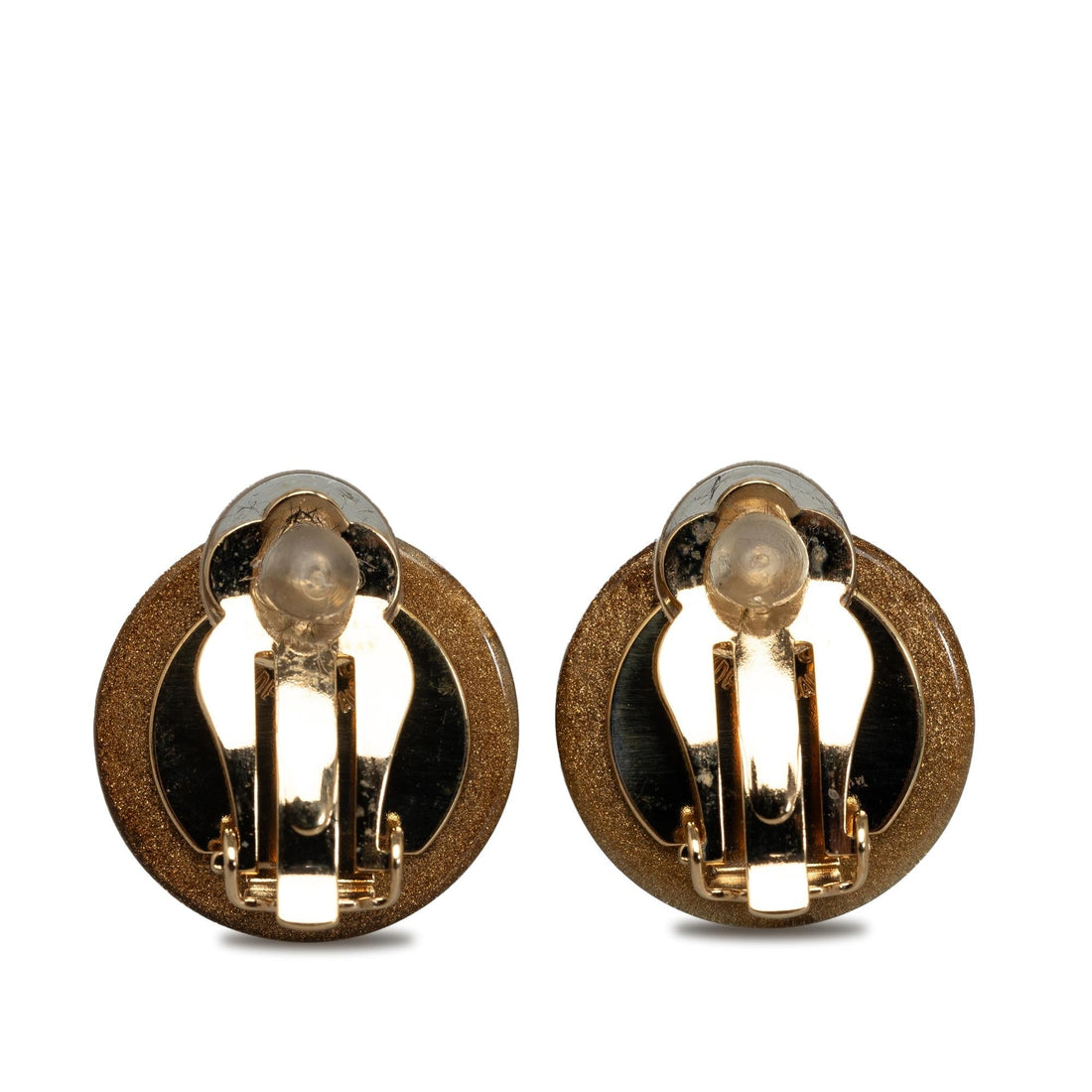 Pearl Street Bags Chanel Resin CC Clover Clip On Earrings (SHG-acjHHU)