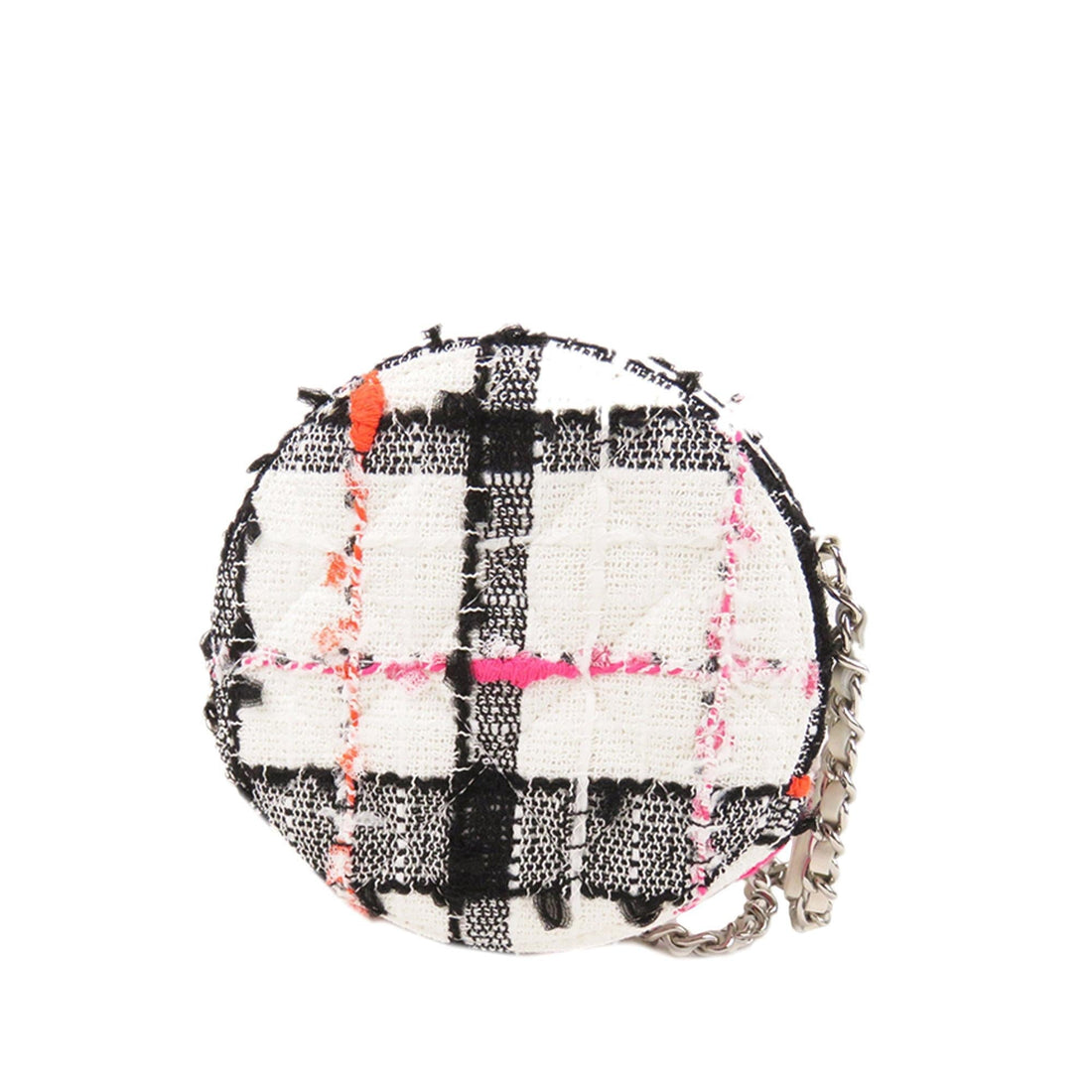 Pearl Street Bags Chanel Round As Earth Tweed Crossbody Bag (SHG-zRZeTN)