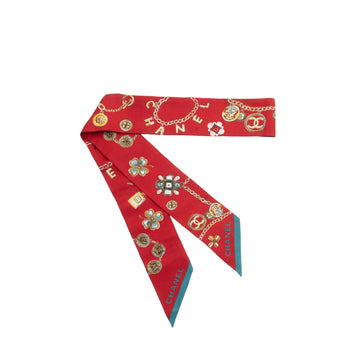 Pearl Street Bags Chanel Silk Jewelry Bandeau Scarf (SHF-OaRMru)