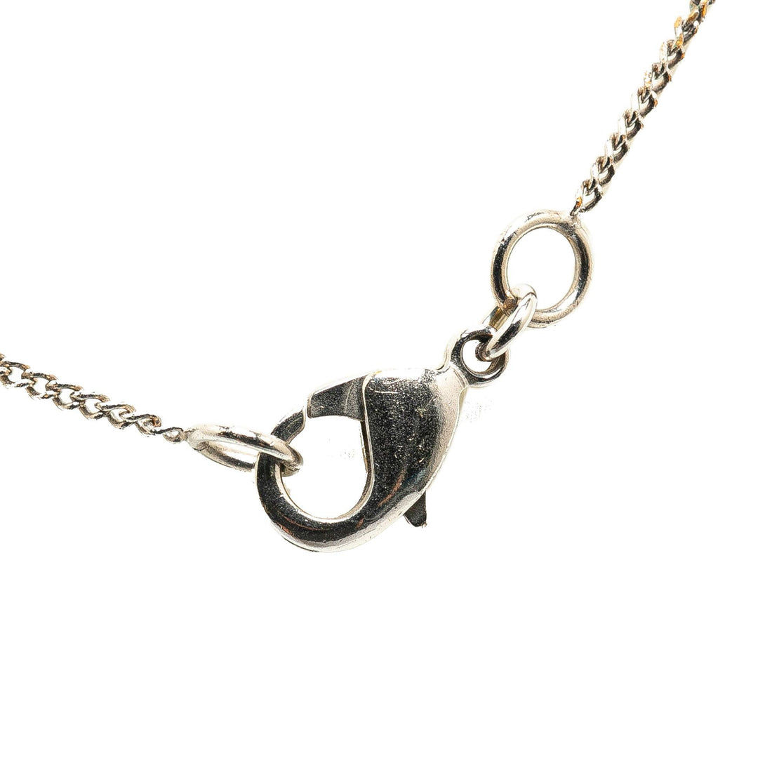 Top Quality Chanel Silver Plated CC Pendant Necklace (SHG-nUpDpW)