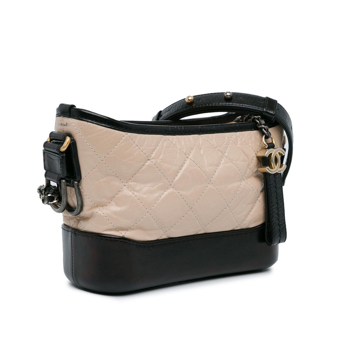 Top Quality Chanel Small Aged Calfskin Gabrielle Hobo (SHG-BZRlCl)