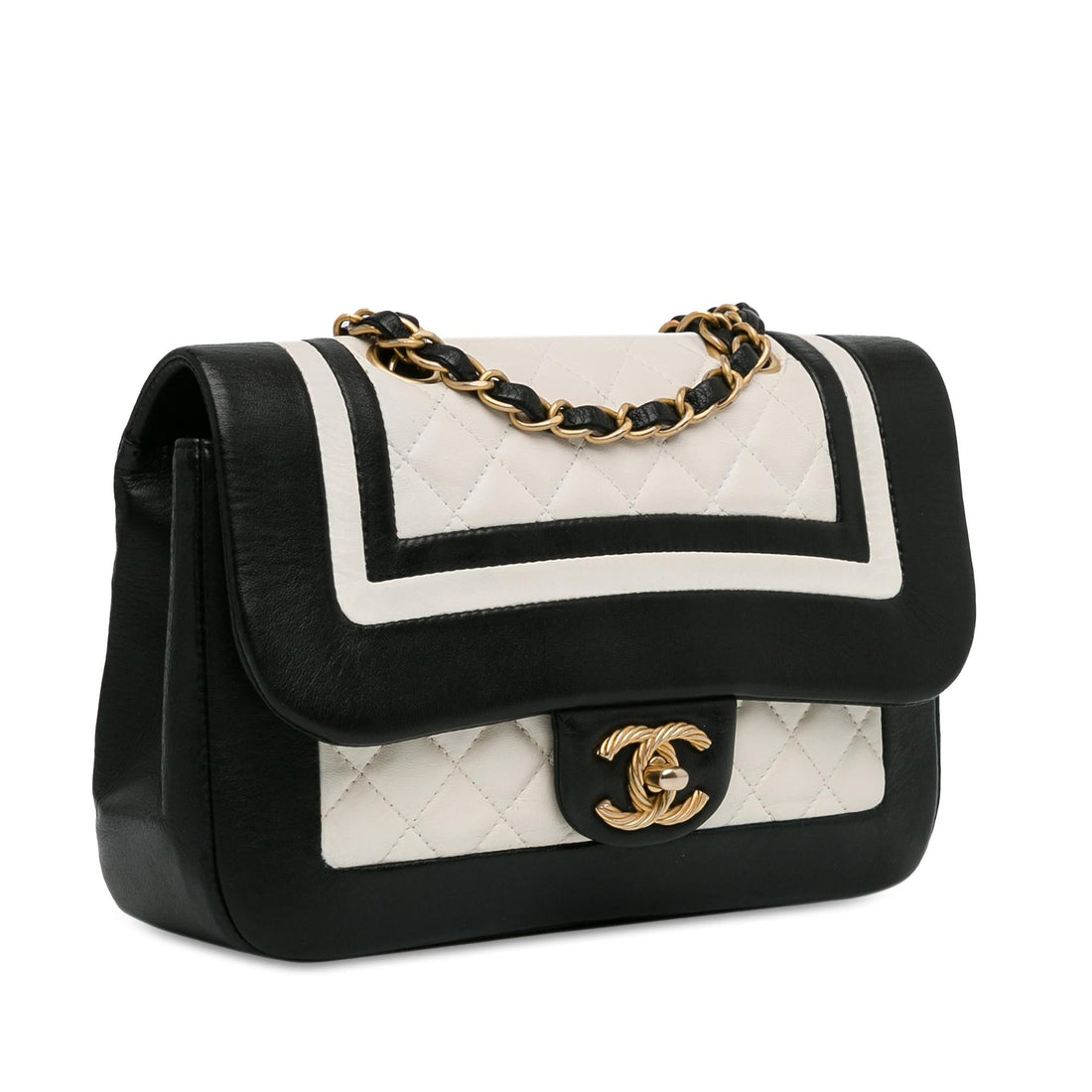 Pearl Street Bags Chanel Small Bicolor Lambskin Paris Cosmopolite Flap (SHG-yTuQ45)