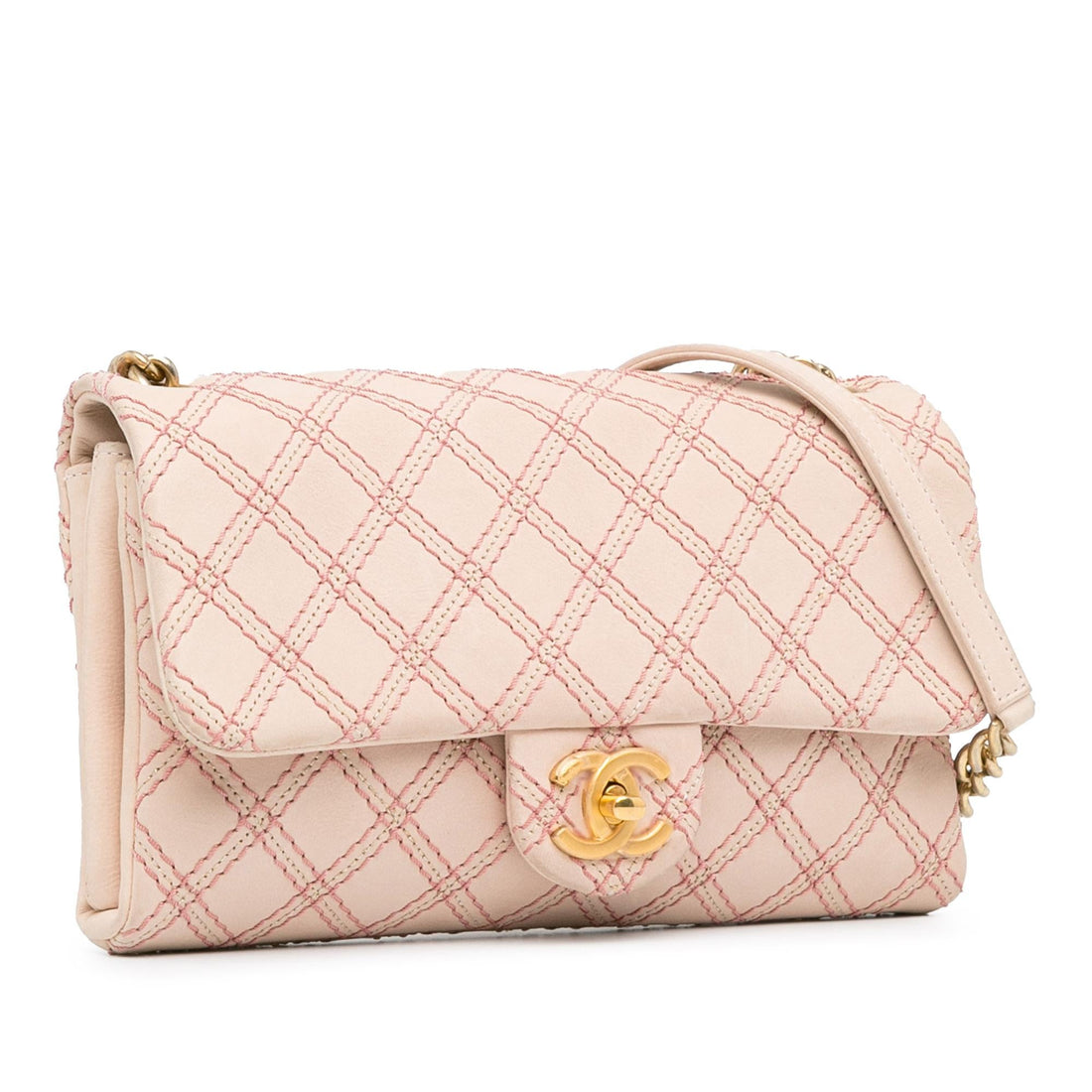 Pearl Street Bags Chanel Small Calfskin Triple Stitched Flap (SHG-MqcPxP)