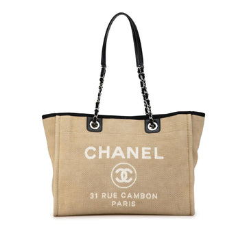 Pearl Street Bags Chanel Small Canvas Deauville Tote (SHG-1L4Nhk)