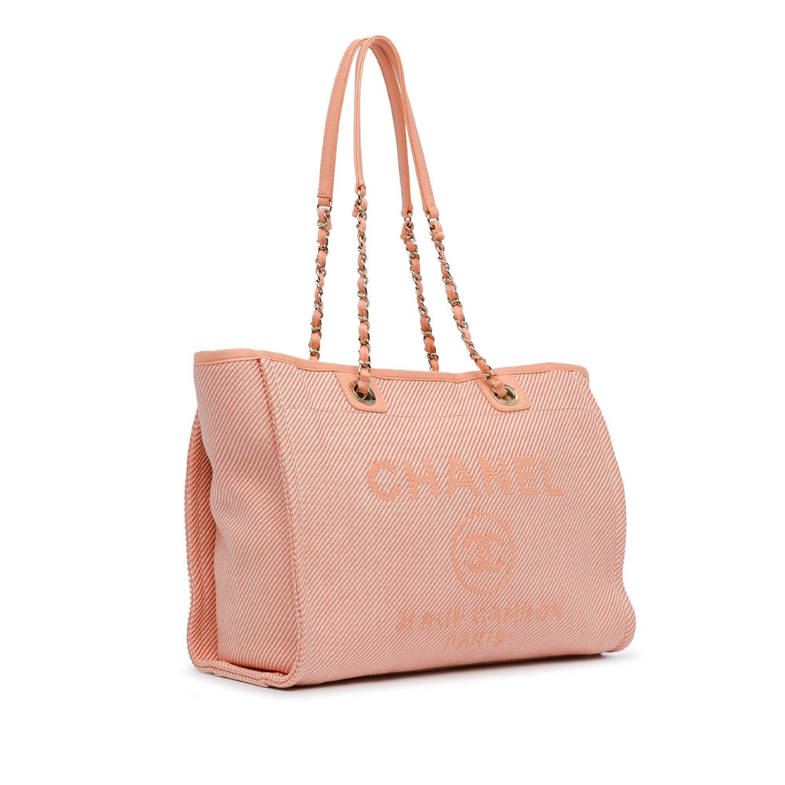 Top Quality Chanel Small Canvas Deauville Tote (SHG-YEq40T)