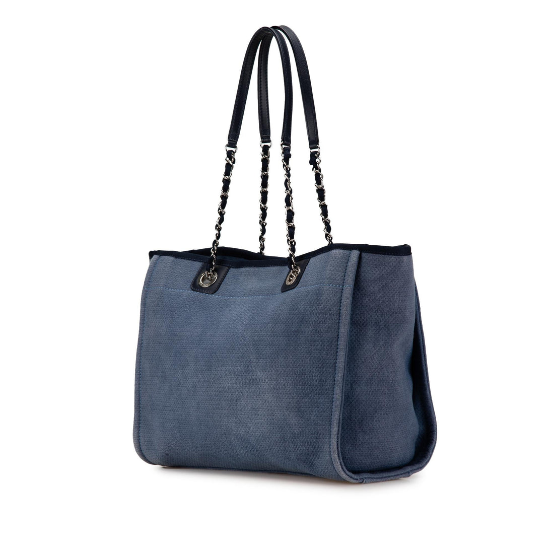 Chanel Small Canvas Deauville Tote (SHG-UJ5NFO)