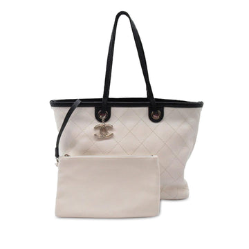 Pearl Street Bags Chanel Small Caviar Shopping Fever Tote (SHG-ZejzPd)
