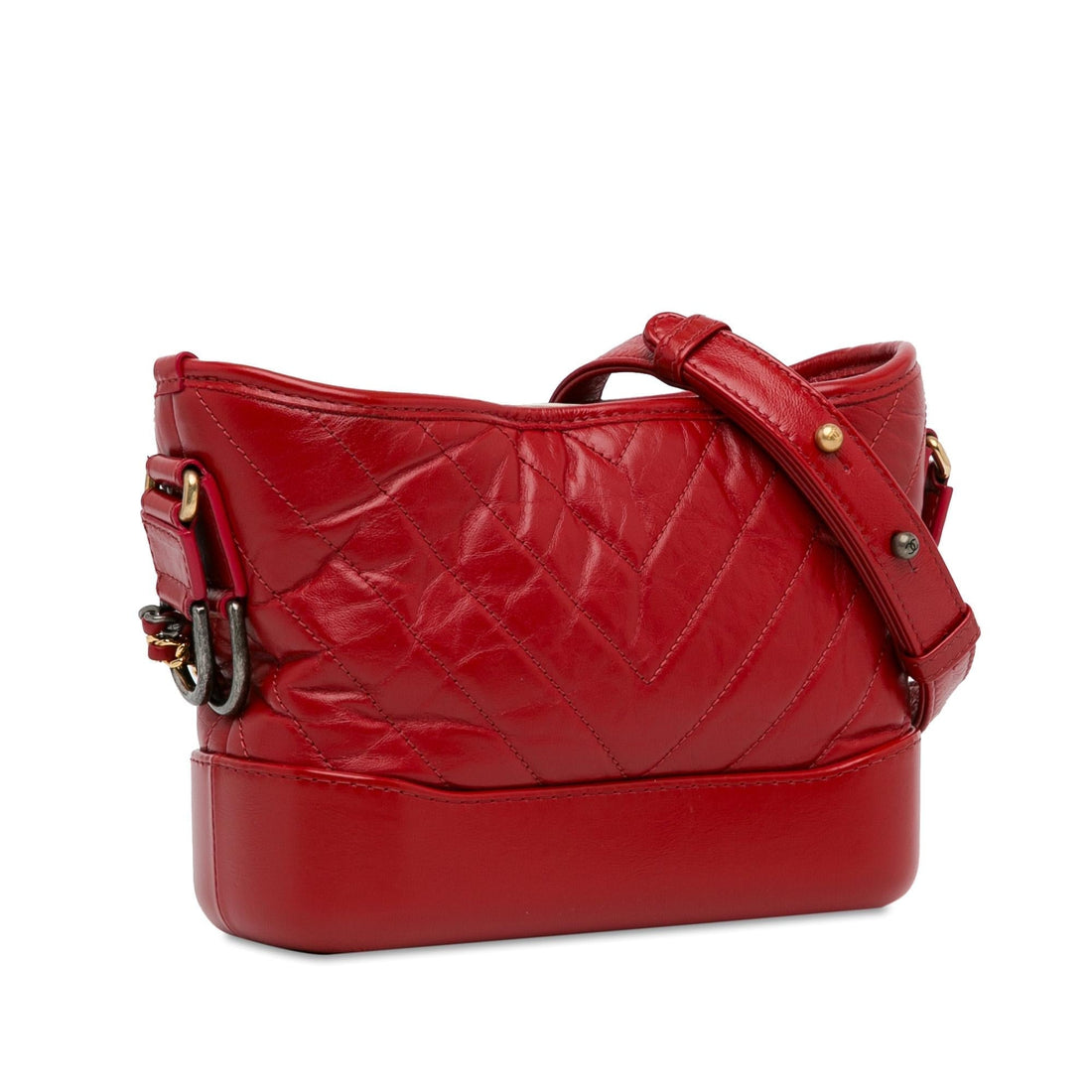 Top Quality Chanel Small Chevron Lambskin Gabrielle Crossbody (SHG-oc1k9q)