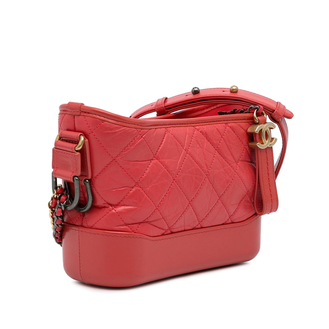 Chanel Small Chevron Lambskin Gabrielle Crossbody (SHG-CK0Rtr)