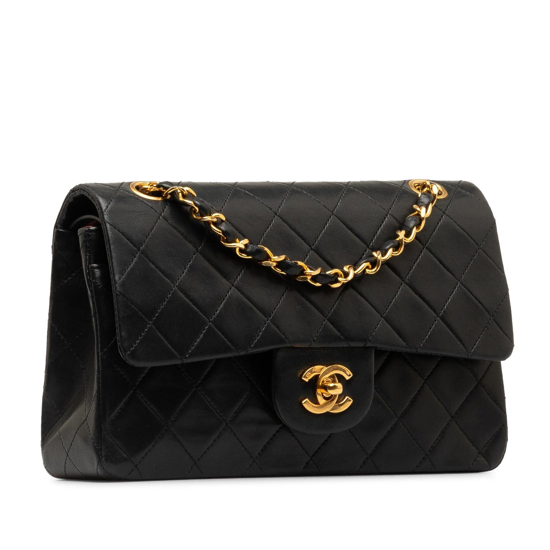 Pearl Street Bags Chanel Small Classic Lambskin Double Flap (SHG-RTXYTz)