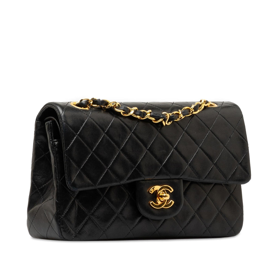 Pearl Street Bags Chanel Small Classic Lambskin Double Flap (SHG-11wp3X)