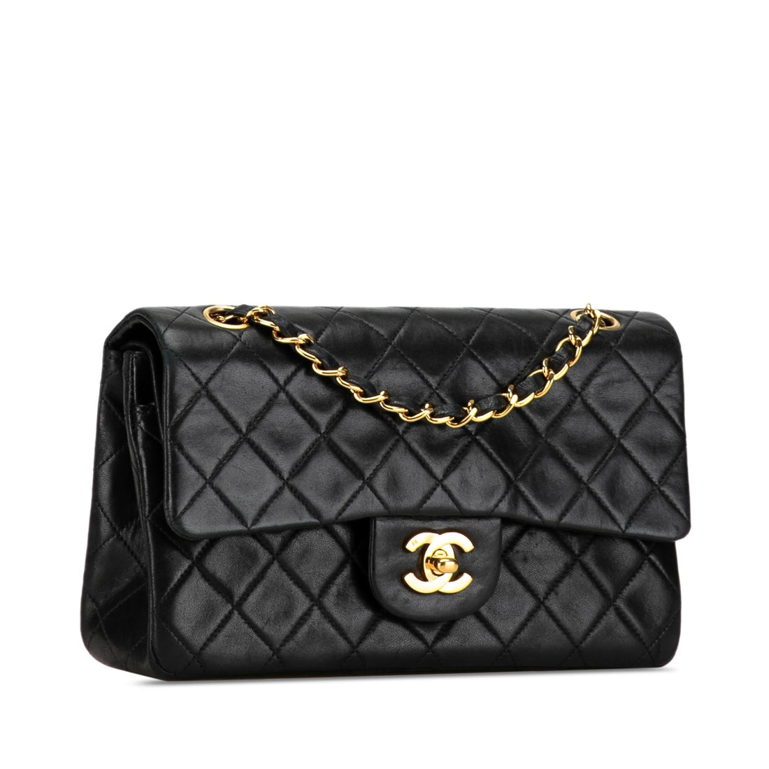 Pearl Street Bags Chanel Small Classic Lambskin Double Flap (SHG-wzVZB4)