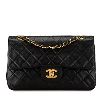 Chanel Small Classic Lambskin Double Flap (SHG-FgW8Qu)