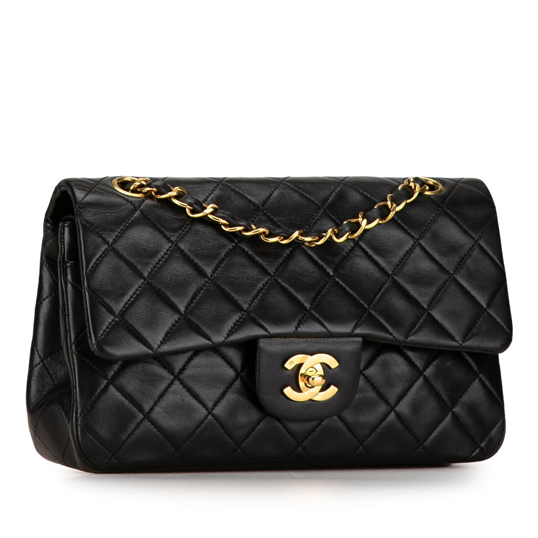 Pearl Street Bags Chanel Small Classic Lambskin Double Flap (SHG-FgW8Qu)