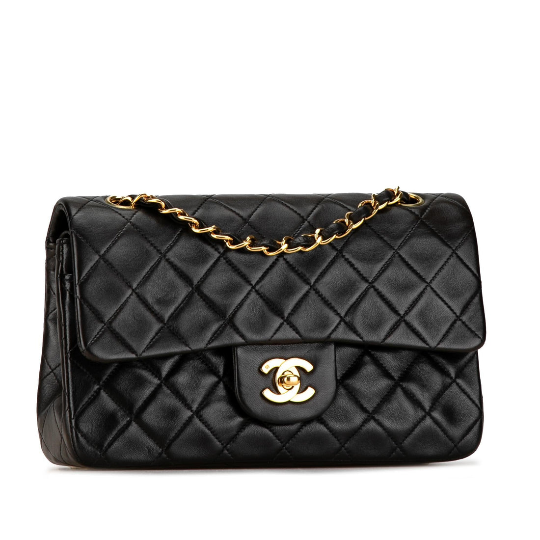 Pearl Street Bags Chanel Small Classic Lambskin Double Flap (SHG-PD17B9)