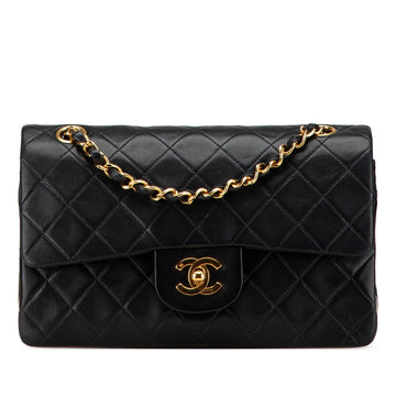 Chanel Small Classic Lambskin Double Flap (SHG-mq1igU)