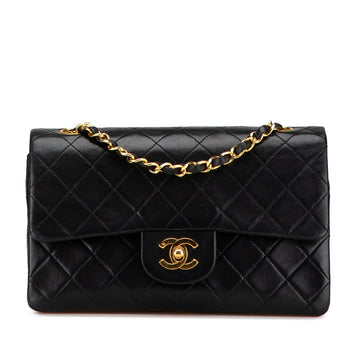 Chanel Small Classic Lambskin Double Flap (SHG-ZA1qw1)