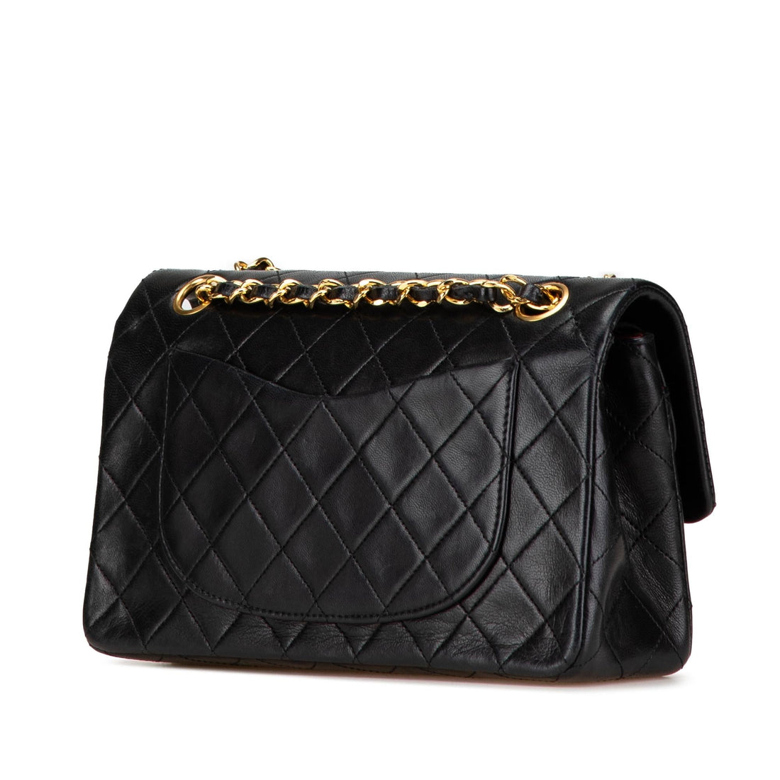 Chanel Small Classic Lambskin Double Flap (SHG-ZA1qw1)