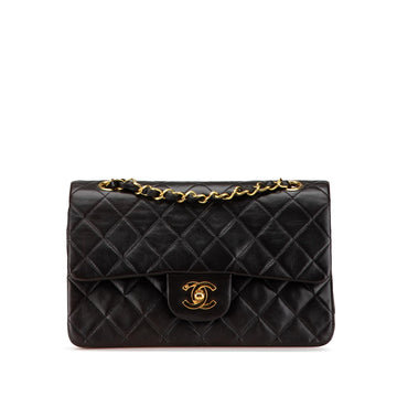 Chanel Small Classic Lambskin Double Flap (SHG-X9pWVZ)
