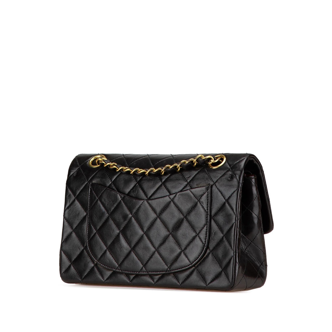 Chanel Small Classic Lambskin Double Flap (SHG-X9pWVZ)