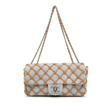 Top Quality Chanel Small Denim Canebiers Net Flap (SHG-bzsj0K)