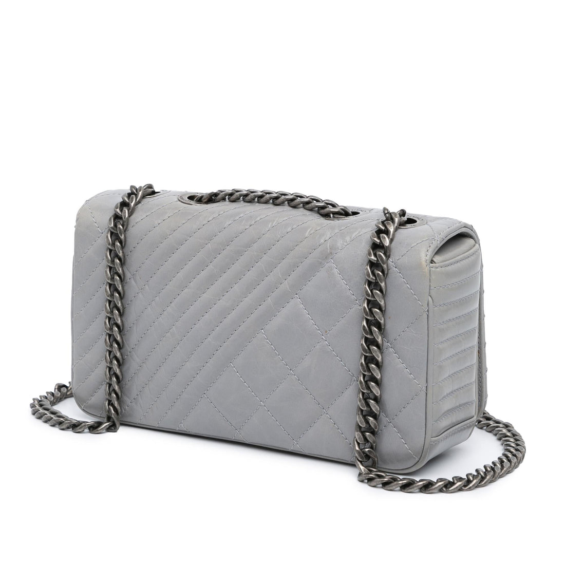 Chanel Small Glazed Calfskin Coco Boy Flap (SHG-b3uTmc)