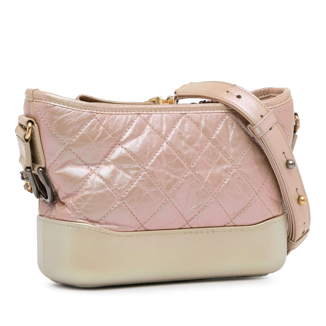 Pearl Street Bags Chanel Small Iridescent Gabrielle Crossbody (SHG-zfyb3v)