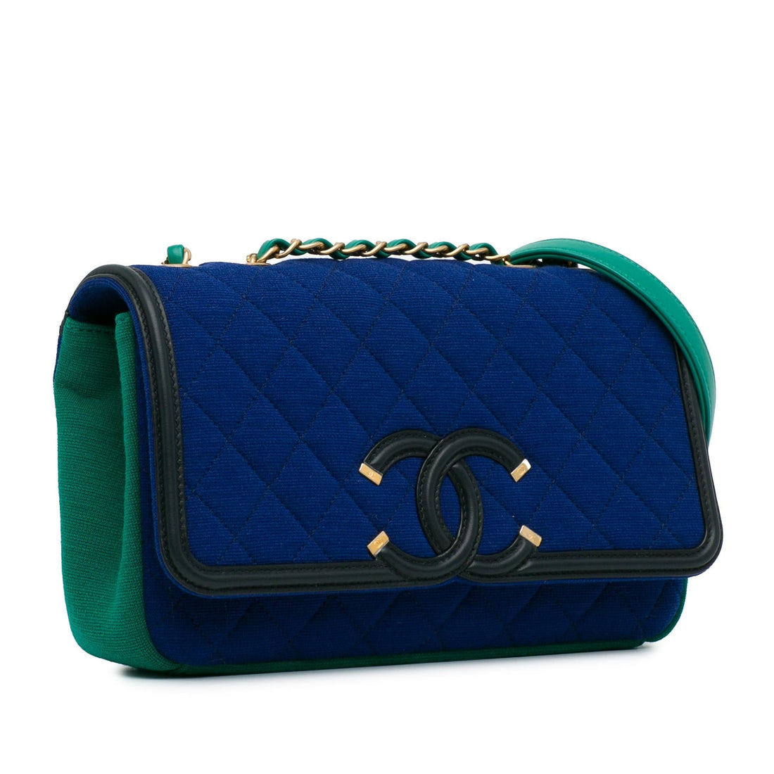 Pearl Street Bags Chanel Small Jersey CC Filigree Flap (SHG-c5awaZ)