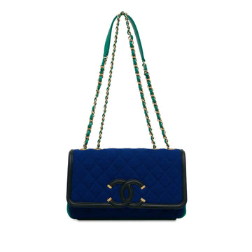 Pearl Street Bags Chanel Small Jersey CC Filigree Flap (SHG-lQ18V3)