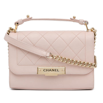 Top Quality Chanel Small Label Click Flap (SHG-QnR6V5)