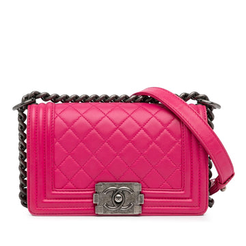 Pearl Street Bags Chanel Small Lambskin Boy Flap (SHG-q4gnrk)