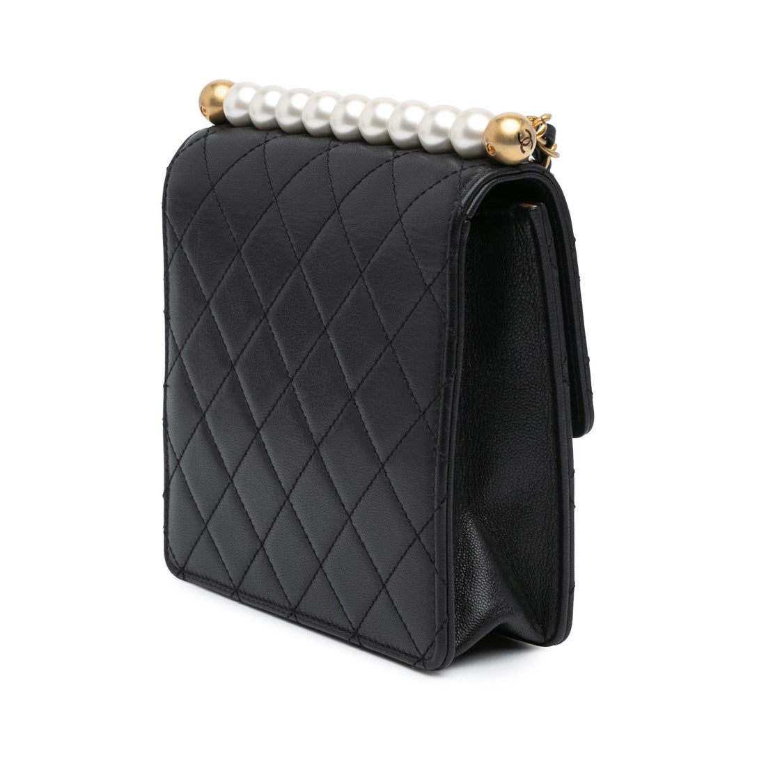Chanel Small Lambskin Chic Pearls Flap (SHG-HraSbZ)