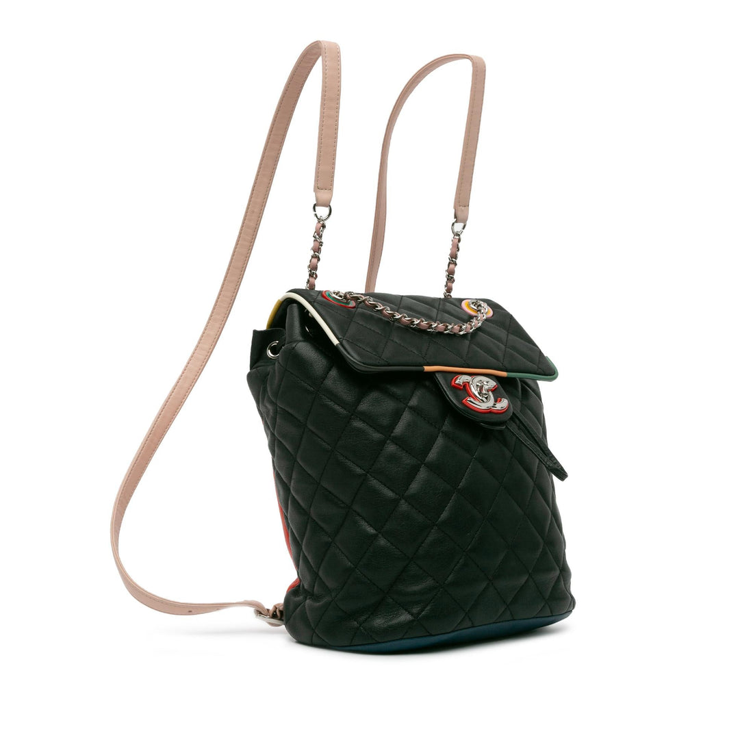 Pearl Street Bags Chanel Small Lambskin Cuba Color Urban Spirit Backpack (SHG-a8CuVs)