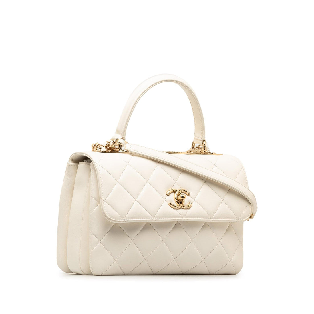 Pearl Street Bags Chanel Small Lambskin Trendy CC Flap (SHG-o1Yuwl)