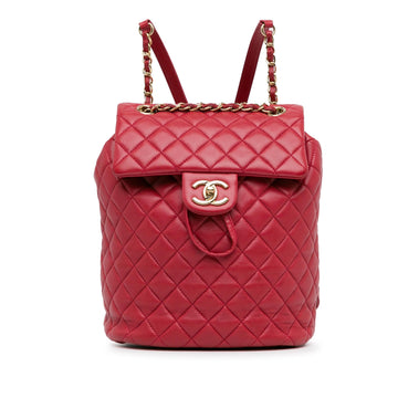Pearl Street Bags Chanel Small Lambskin Urban Spirit Backpack (SHG-d2TPoL)
