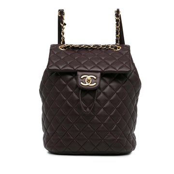 Pearl Street Bags Chanel Small Lambskin Urban Spirit Backpack (SHG-Oeo9PI)