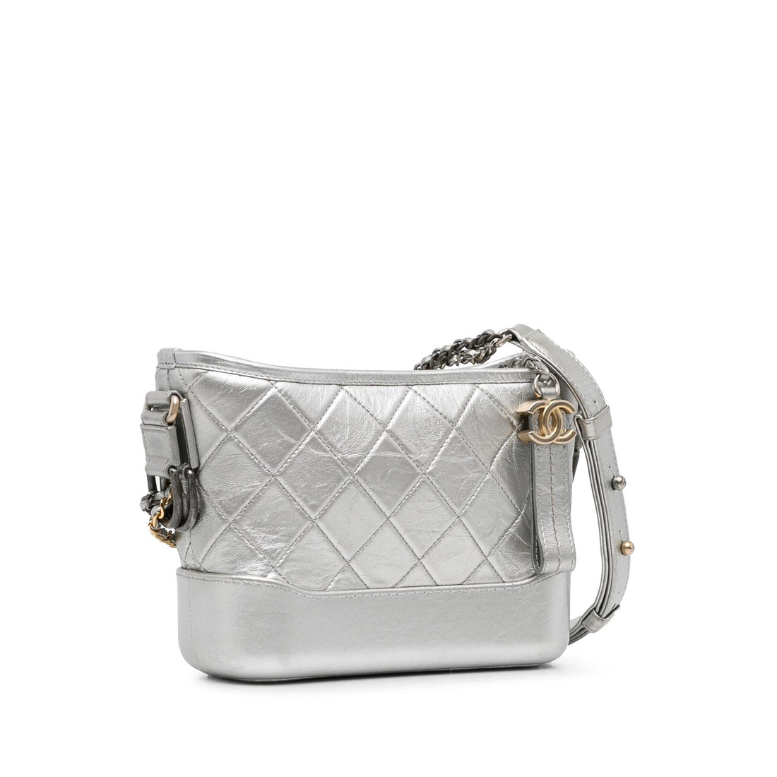 Pearl Street Bags Chanel Small Metallic Gabrielle Crossbody Bag (SHG-HbtRXo)