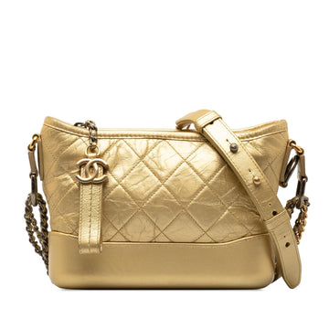 Top Quality Chanel Small Metallic Lambskin Gabrielle Crossbody (SHG-RgUmSZ)