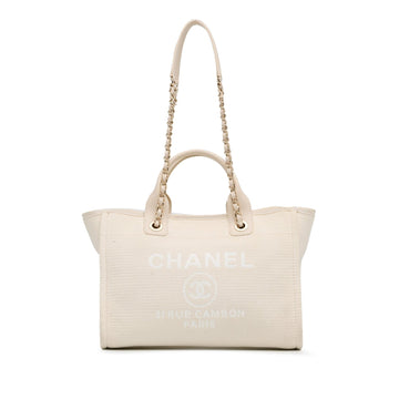 Pearl Street Bags Chanel Small Mixed Fibers Deauville Tote (SHG-6vcu8P)