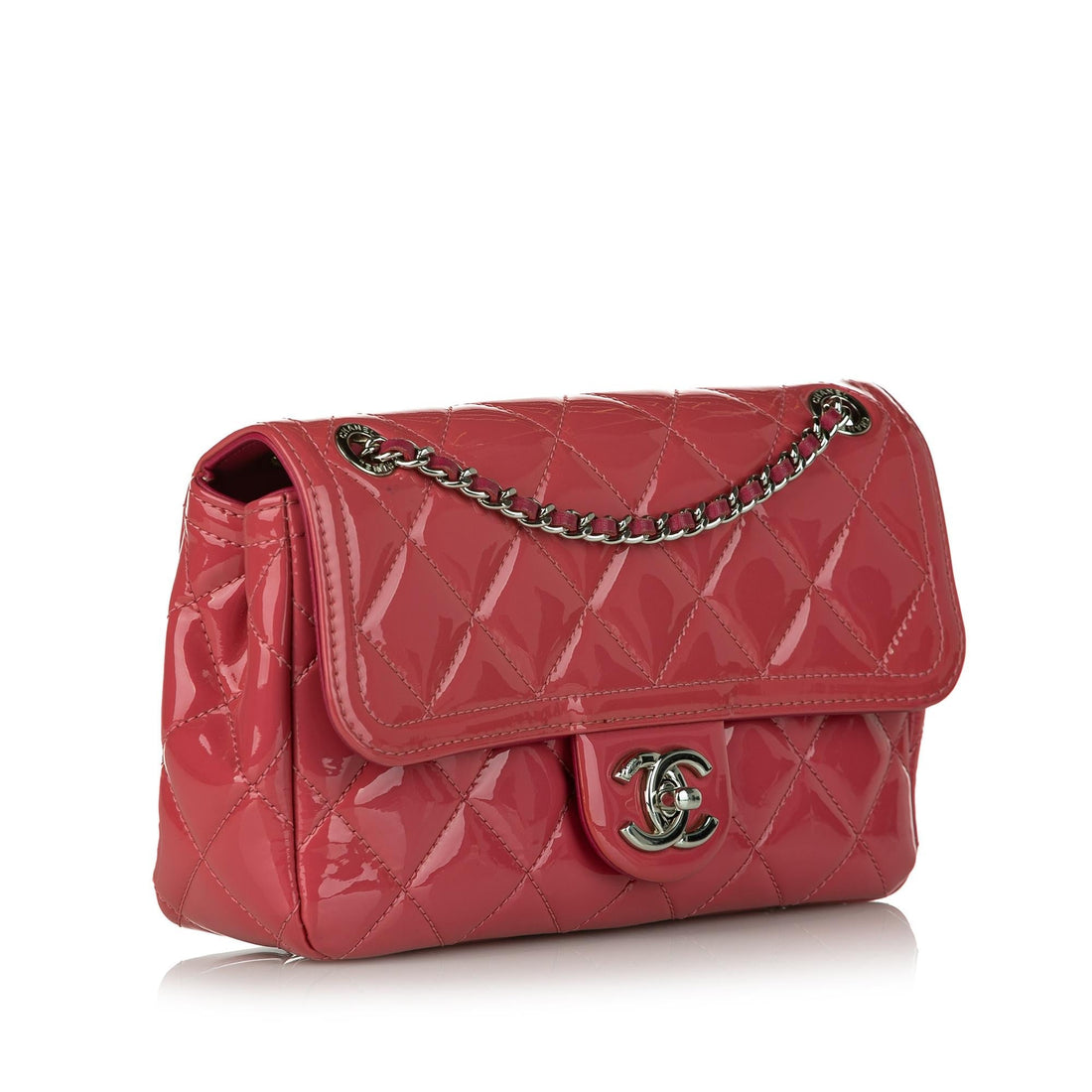 Top Quality Chanel Small Patent Coco Shine Flap (SHG-gsbRfe)