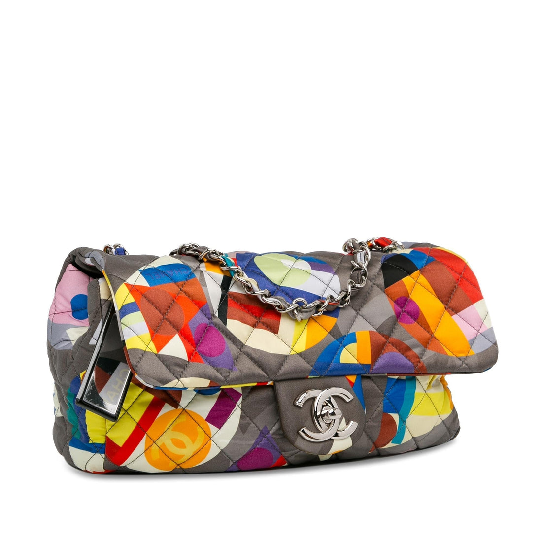 Pearl Street Bags Chanel Small Printed Nylon Coco Color Flap (SHG-uuh0W6)
