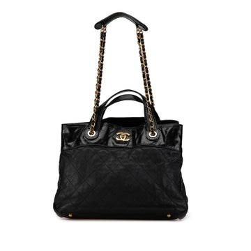 Chanel Small Quilted CalBNkin In The Mix Satchel (SHG-Mf2tgw)
