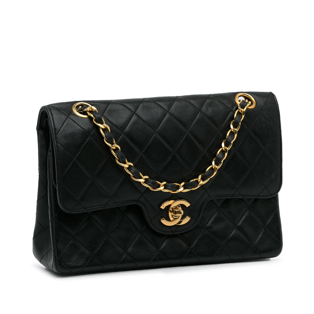 Pearl Street Bags Chanel Small Quilted Double Flap Bag (SHG-L6Ce7A)