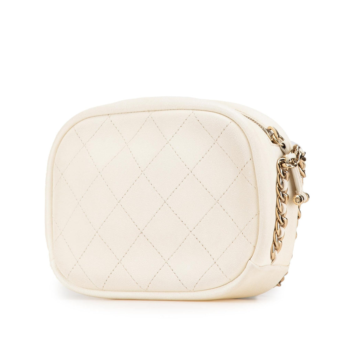 Chanel Small Quilted Goatskin Casual Trip Camera Bag (SHG-VSRnYN)